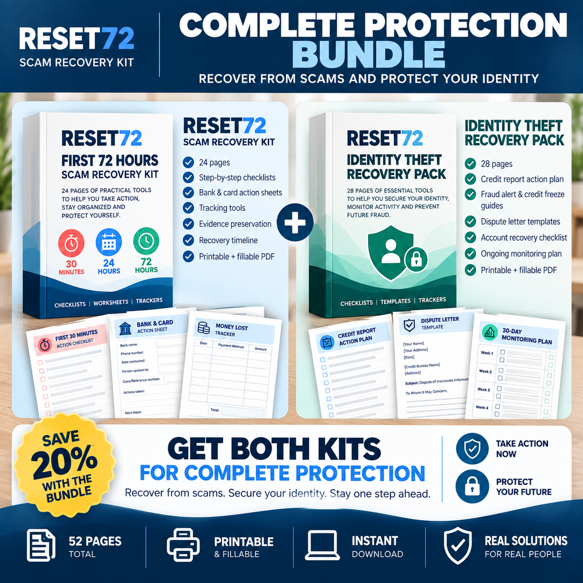 RESET72 – First 72 Hours Scam Recovery Kit